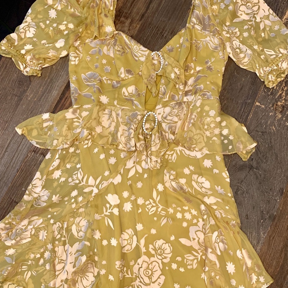 For Love and Lemons mini dress